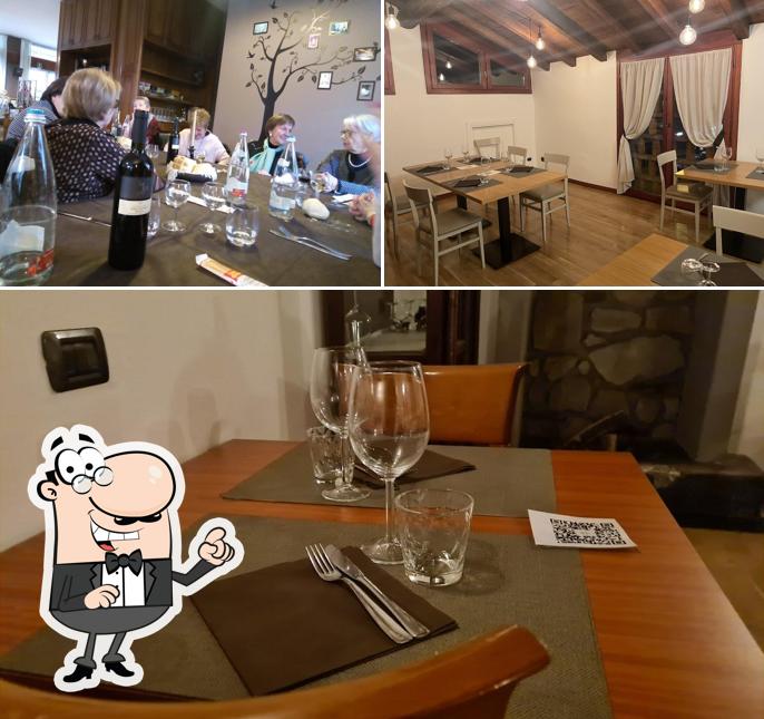 Gli interni di OSTERIA del SAN MARTINO