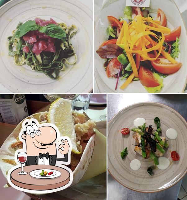 Cibo al Pescheria Aldrovandi