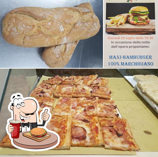 Hamburger à Forneria Garibaldi