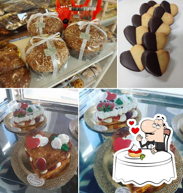 Les Délices serve un'ampia varietà di dolci