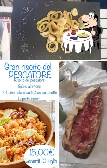 Piatto di formaggi al Ristorante Pizzeria Da Cecca