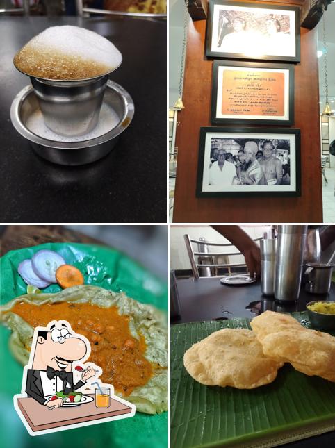 Food at Vasan Cafe
