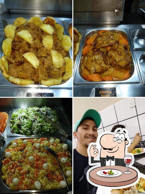 Platos en Restaurante Delícias da Terra