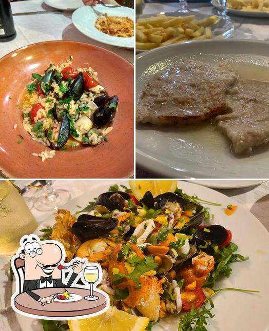 Plats à La Caravella Roma
