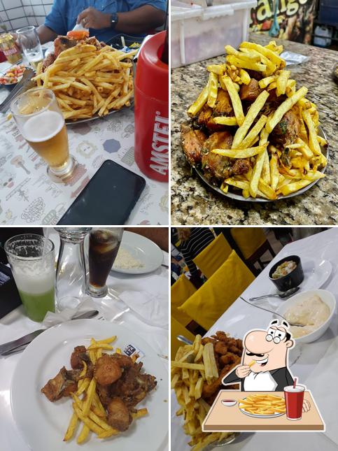 Batata frita em Rei do Frango Passarinho São Vicente