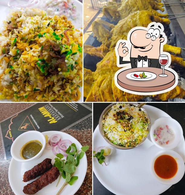 Food at AL-AMIN Restaurant