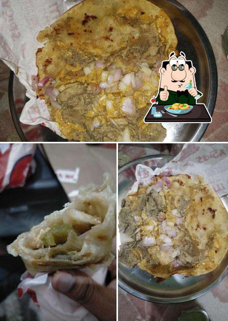 Food at Big Indian Rolls & Kebabs