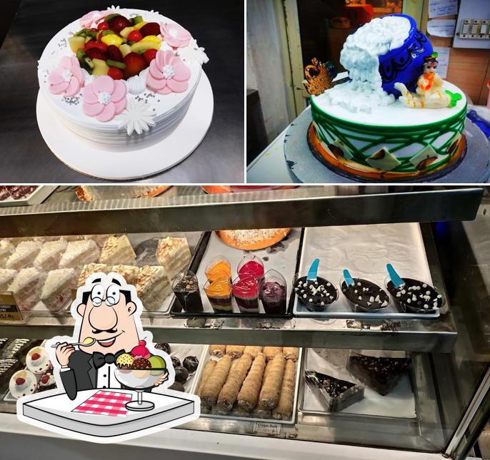 Enjoy one of the sweet dishes