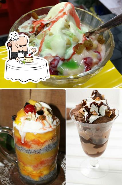 Juice Corner offers a variety of desserts