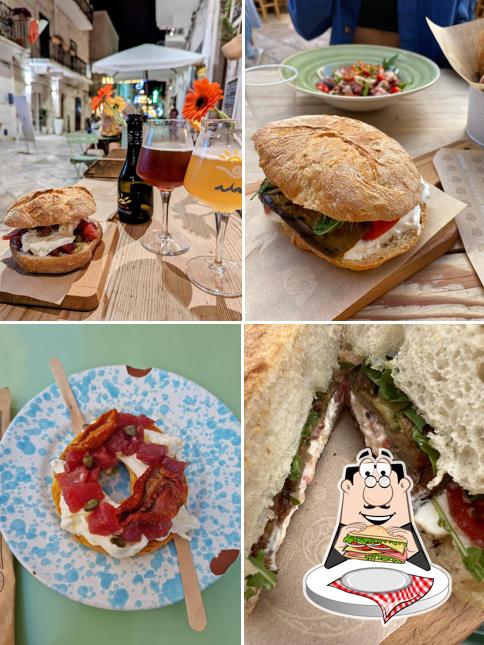 Club sandwich al Olio su pane
