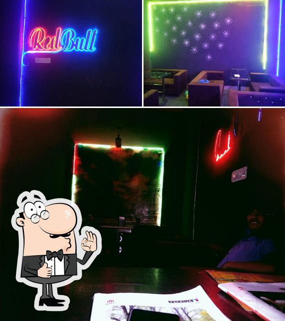 Here's a picture of Red Bull Cafe