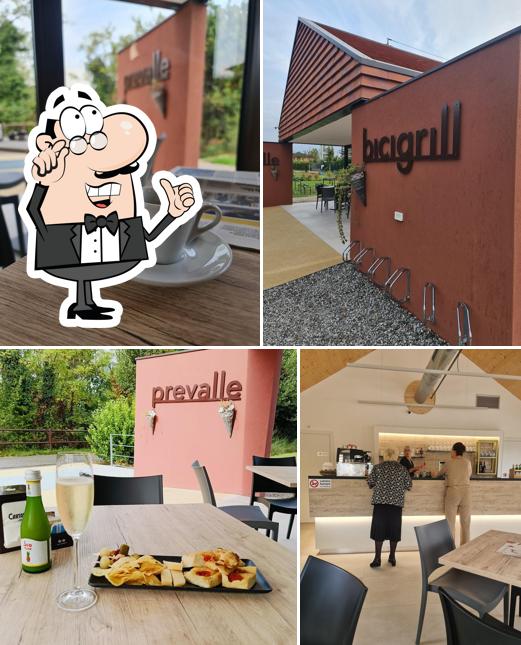 Gli interni di BicigrillPrevalle