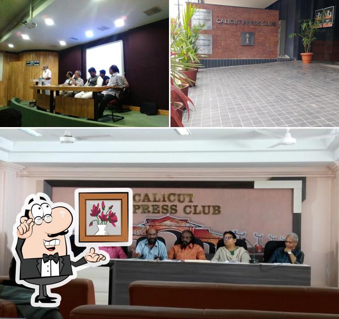 The interior of Calicut Press Club