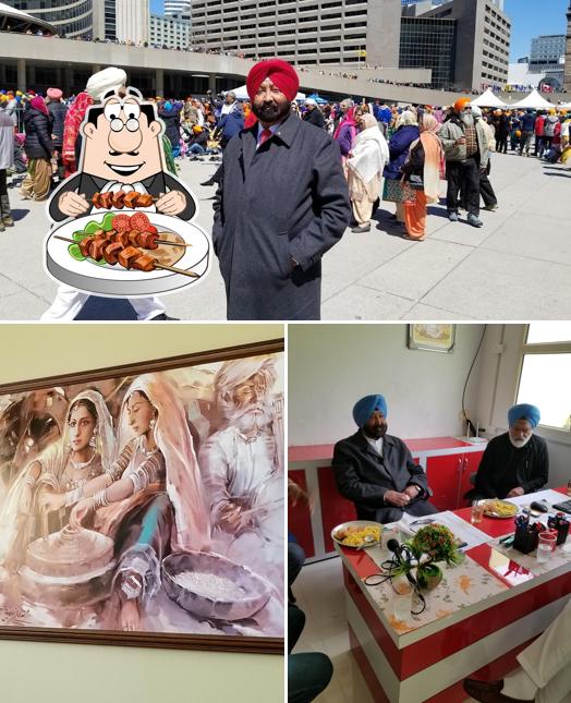 This is the picture showing food and exterior at Canadian Farmhouse Alohran