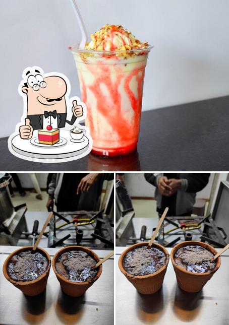 Chatpata - Althan serves a selection of desserts