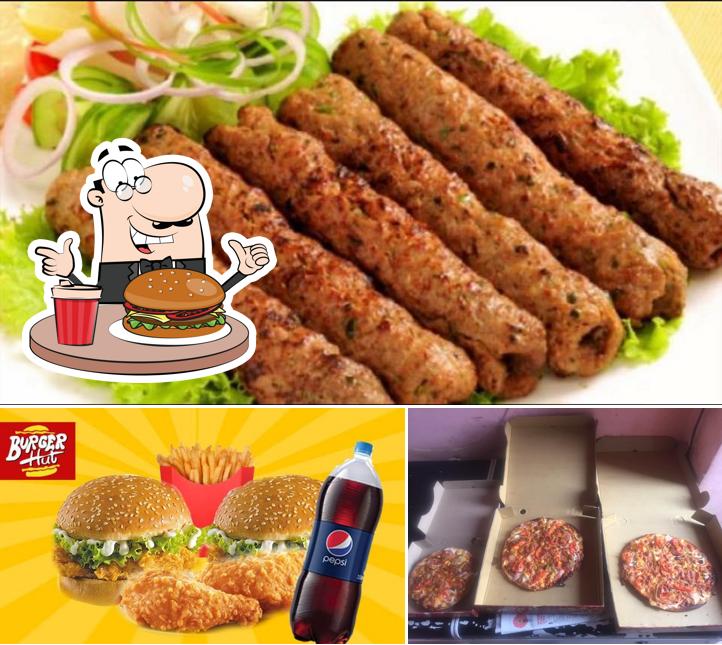 Hamburger at Franchise Burger HUT Dhariwal