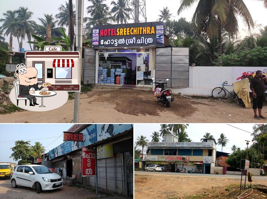 Check out how Hotel SREECHITHRA looks outside