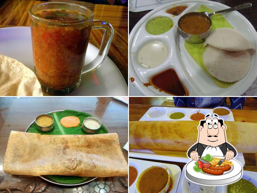 Meals at Hotel Saravana Bhavan