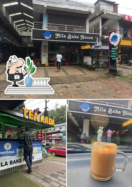 The exterior of NILA BAKES & CAFE AKAMALA