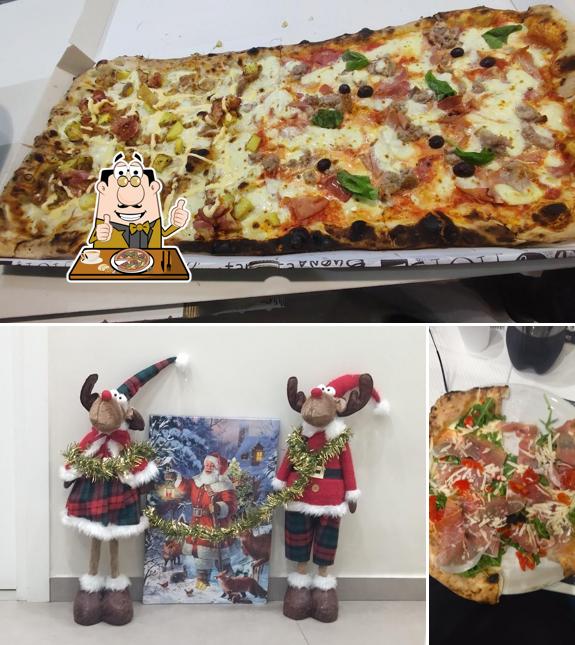 A Pizzeria Chelle Che Vuò, puoi provare una bella pizza