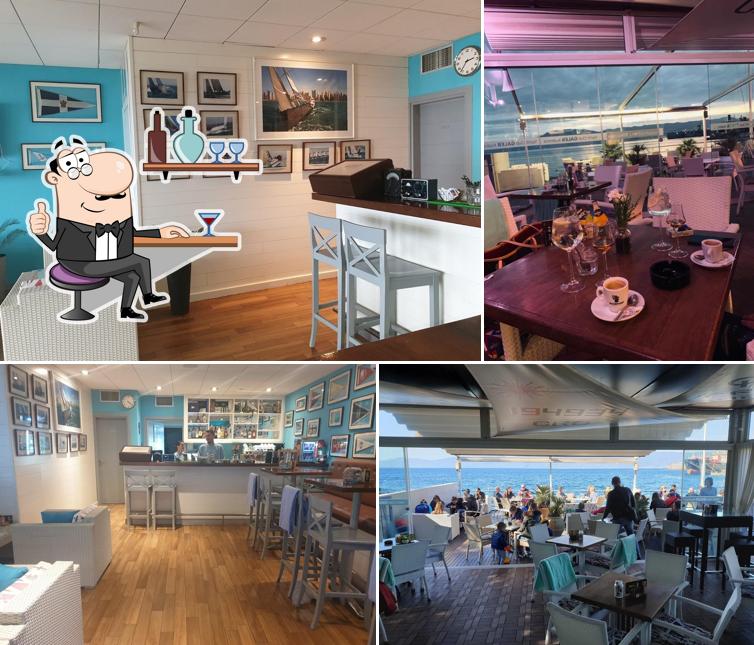 Gli interni di Caffe Bar Yacht Club "Galeb"