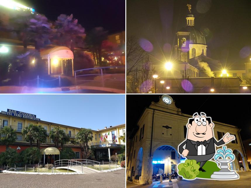 Guarda l'area esterna di Hotel Ristorante Pizzeria Faro