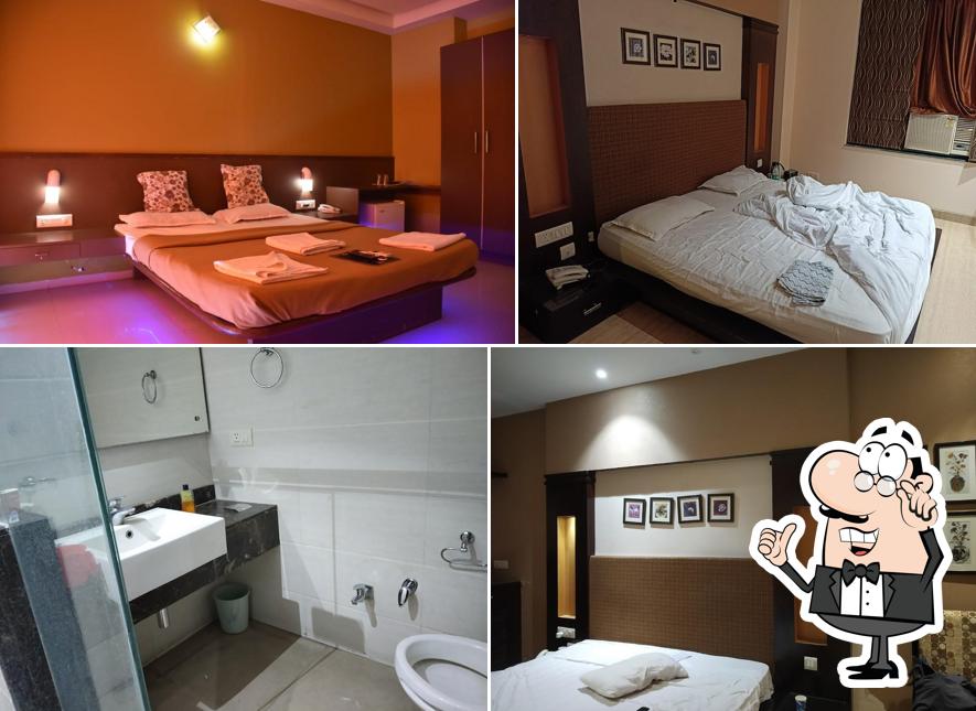 The interior of Hotel Shrinath Palace