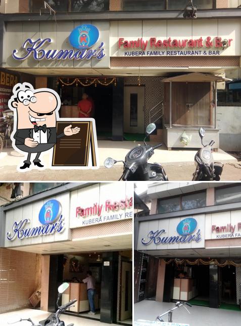 Check out how Kumar's Family Restaurant & Bar looks outside