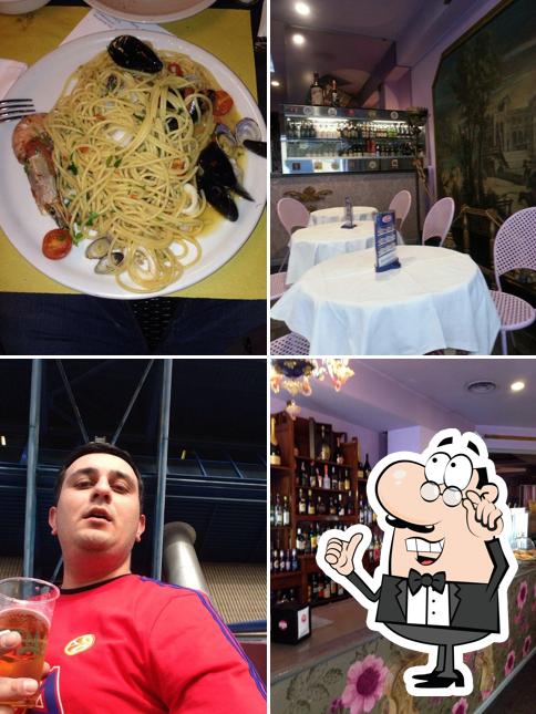 Gli interni di La Malmaison Cafe