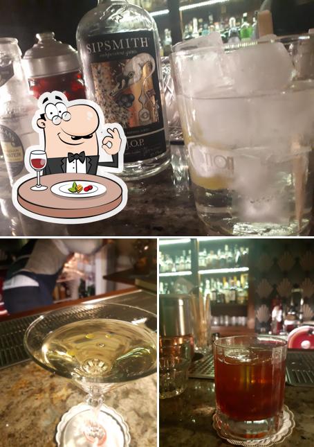 Cibo al Cotton Club Speakeasy