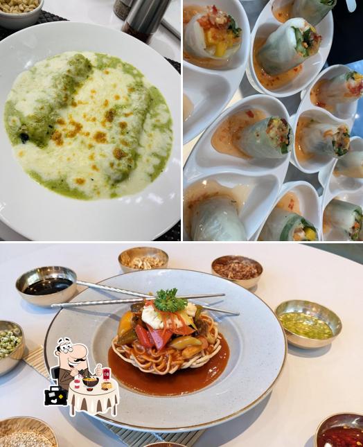 Food at AKASHGANGA RESTAURANT - RADISSON HOTEL