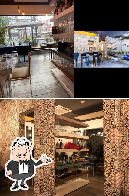 Gli interni di Al Bacio Parma - Ristorante tradizionale, vegetariano con consegna a domicilio