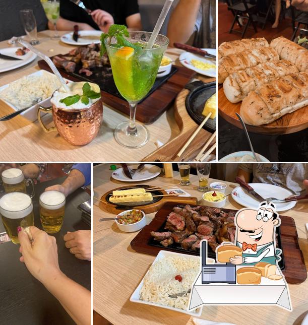 Pão-com-alho em Fricarnes Steak House e Boutique de Carnes