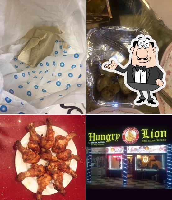 The interior of Hungry Lion (Sector 40C)