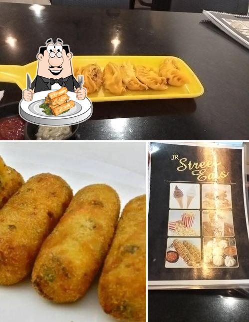 Spring rolls at JR Street Eats