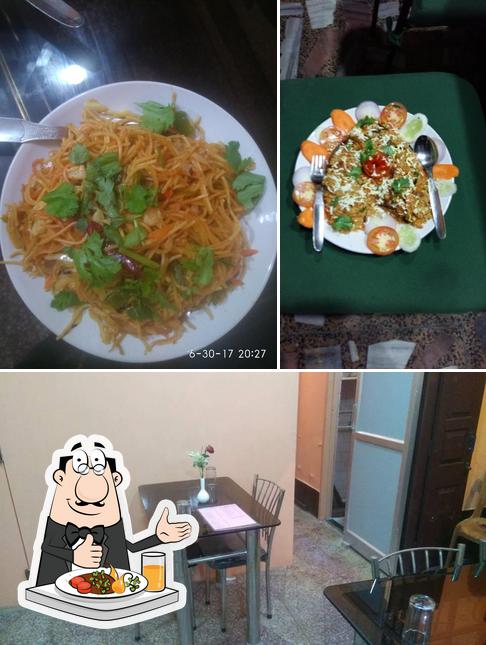 This is the image showing food and interior at Sharma's Fast Food Corner