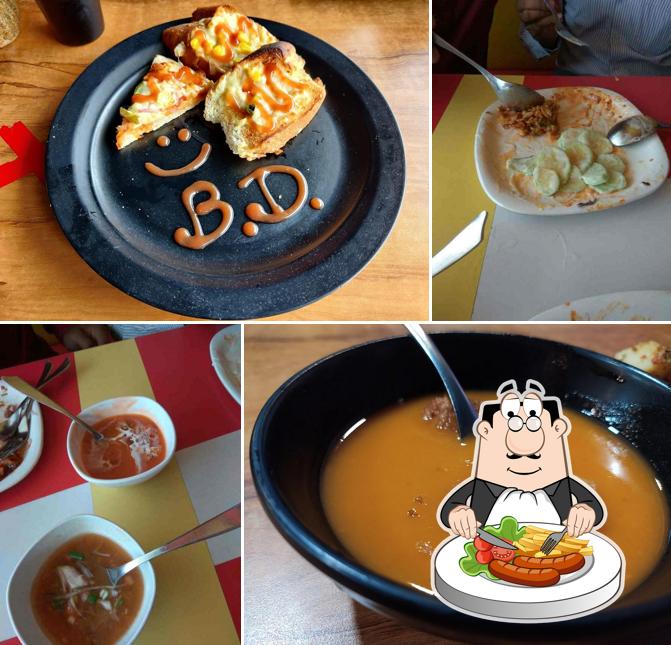 Food at William John's Pizza
