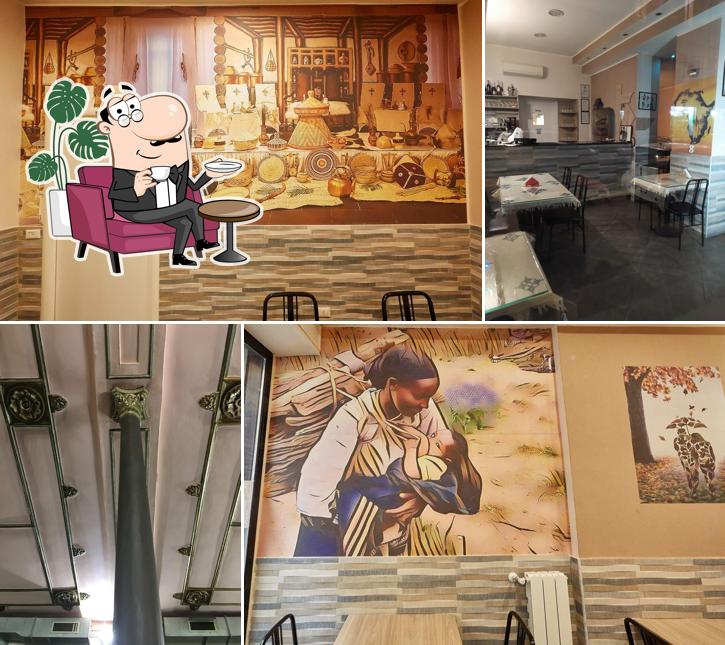 Gli interni di Zula - Cocktail Bar & Ristorante Africano Milano