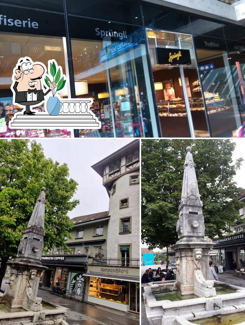 Gli esterni di Starbucks