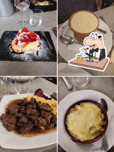 Platti al Ristorante Le Blason