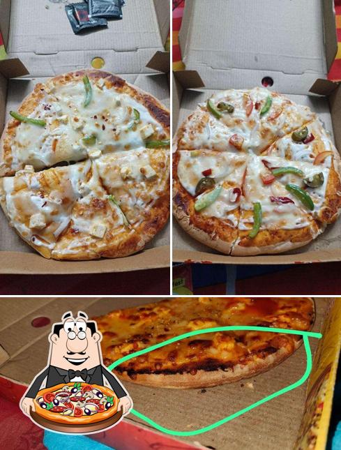 Try out different variants of pizza