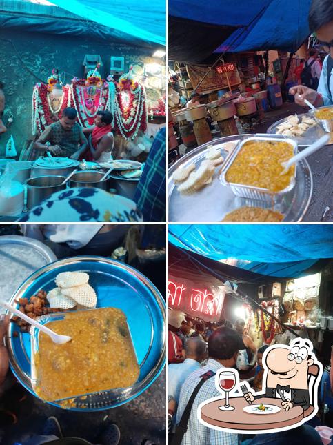 Food at Arun da'r Joy Ma Tara hotel