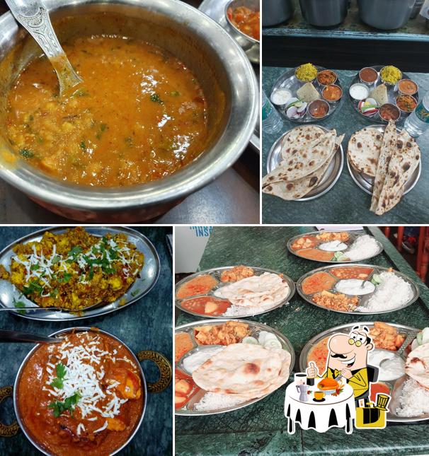 Food at Bhandari Restaurant