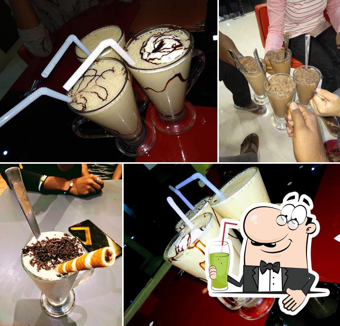 Enjoy a drink at Creamy Nuts Beed