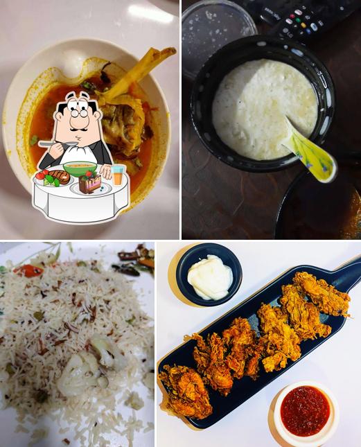 Hot and sour soup at Charminar Chowrasta Restaurant and Valhalla Cafe