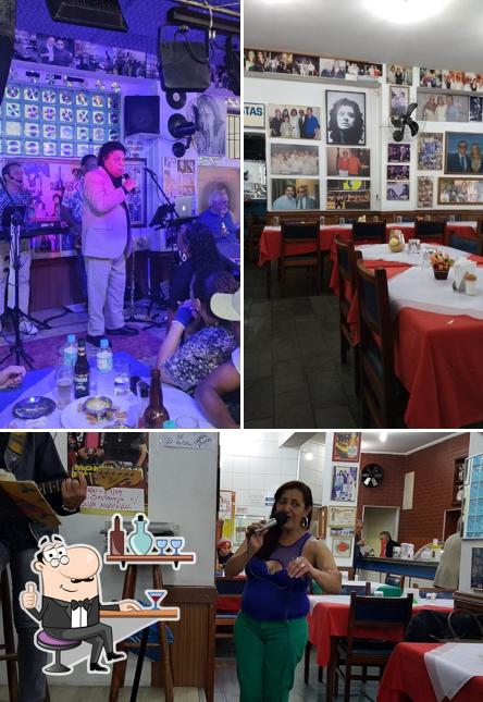 O interior do ED Carnes Restaurante