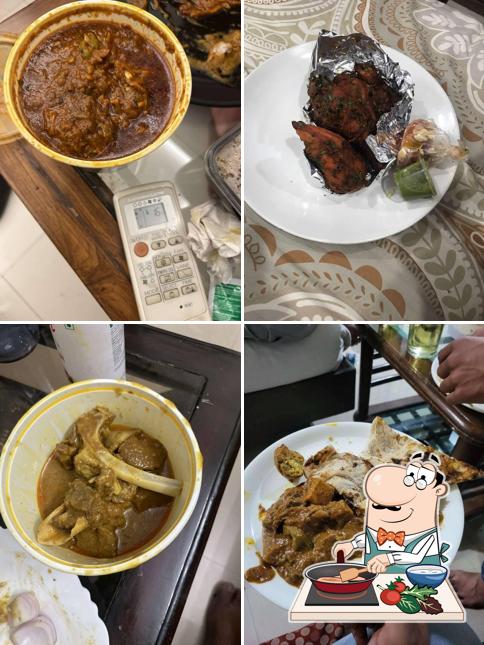 Chicken curry at Hakeem Restaurant