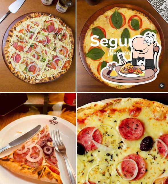 Peça pizza no ACEITE Forneria (Shopping Jardim Norte)