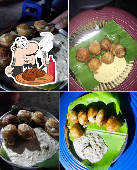 Order meat dishes at Benne Paddu
