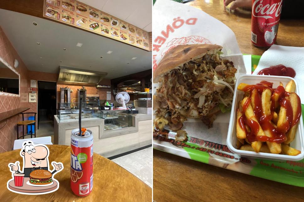 Ordina un hamburger a Best Istanbul pizza kebab. Turkish kebab